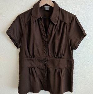 Ann Taylor Short Sleeve Blouse
